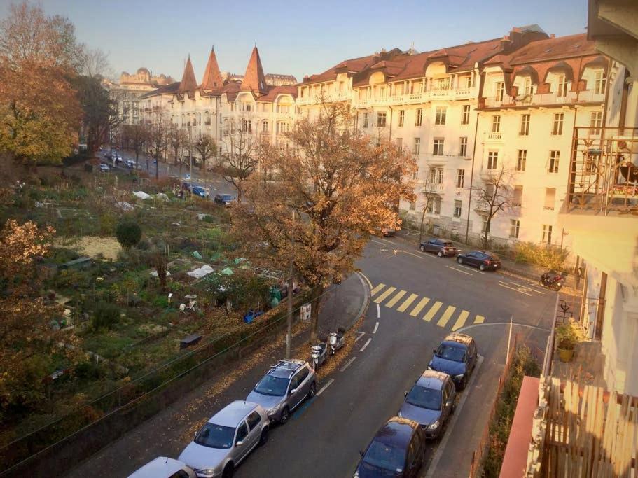 Your Bright Charming Cocoon Between Lake And City Lausanne Exteriör bild